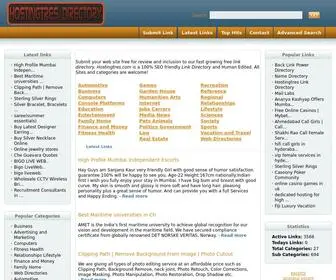 Hostingtres.com(Link Directory) Screenshot