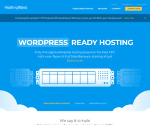 Hostingways.com(Choosing a reliable hosting provider) Screenshot