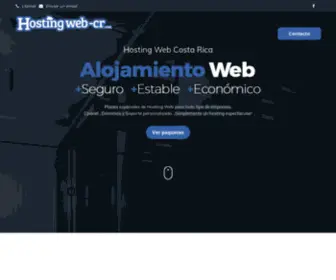 Hostingweb-CR.com(Hosting web en Costa Rica) Screenshot