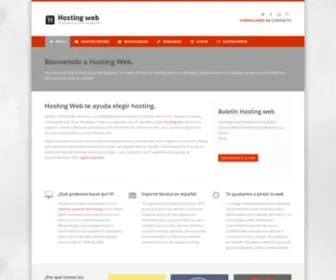 Hostingweb.es(Hosting web) Screenshot
