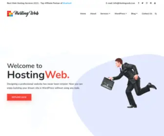 Hostingweb.live(Buy Your Web Hosting from Bluehost. The Brand Recommended by WordPress. Sign Up Today. Bluehost) Screenshot