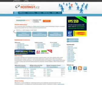Hostingy.cz(Hosting a webhosting na) Screenshot