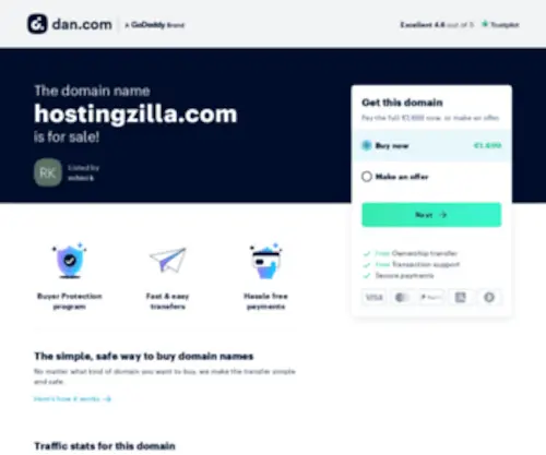 Hostingzilla.com(Cheapest Domain Registration) Screenshot