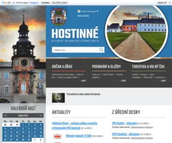 Hostinne.info(Město Hostinné) Screenshot