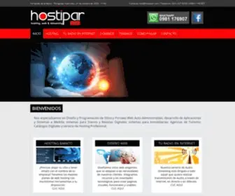 Hostipar.com(Hosting Paraguay) Screenshot