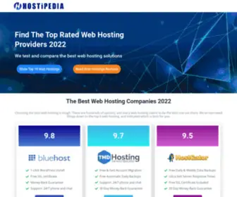 Hostipedia.net(Home) Screenshot