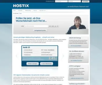 Hostix.de(Günstiges) Screenshot