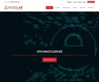 Hostlab.com.tr(Web Hosting) Screenshot