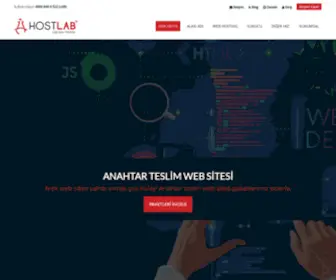 Hostlab.net.tr(Web Hosting) Screenshot