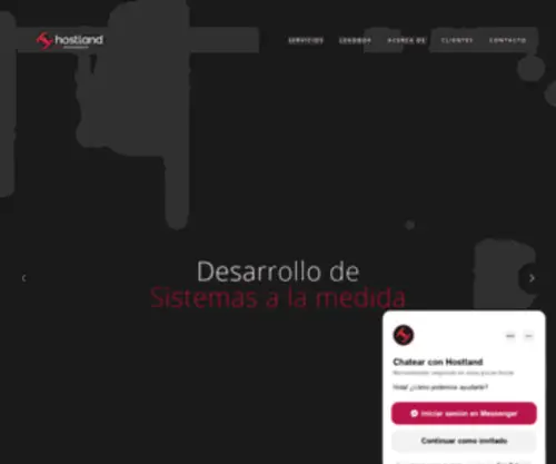 Hostland.com.mx(Diseño y desarrollo de sitios web) Screenshot