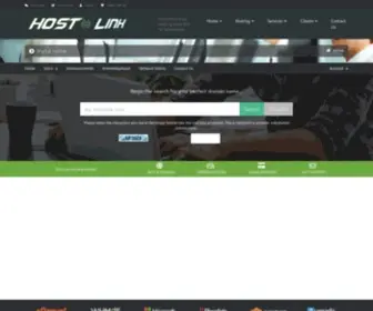 Hostlink.com.au(Portal Home) Screenshot