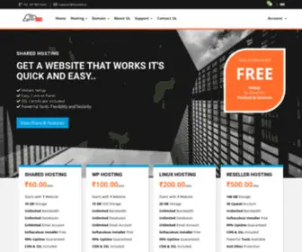 Hostlite.in(Buy Cheap Web Hosting and Domain Name at Reliable Prices) Screenshot