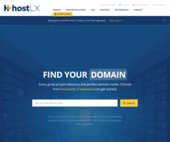 Hostlx.com(2021's Best Web Hosting) Screenshot