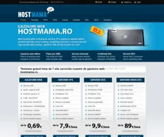Hostmama.ro(Gazduire web hosting Romania) Screenshot