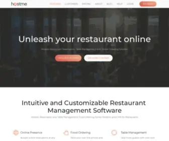 Hostmeapp.com(Waitlist, reservation, guest management and marketing system for restaurants) Screenshot