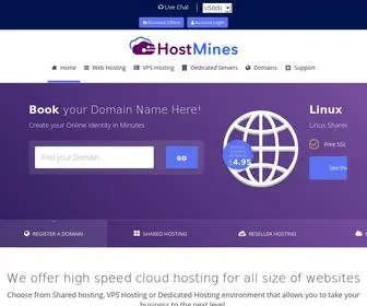 Hostmines.com(Best and the Cheapest Web Hosting Provider) Screenshot