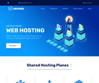 Hostmiru.com(Alojamiento para tus Proyectos) Screenshot