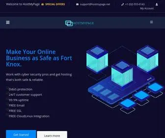 Hostmypage.net(Low Cost Dedicated Server) Screenshot