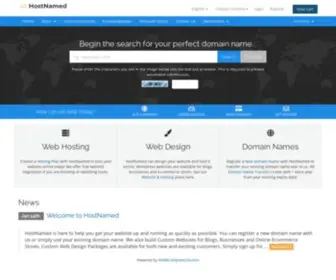 Hostnamed.com(Portal Home) Screenshot