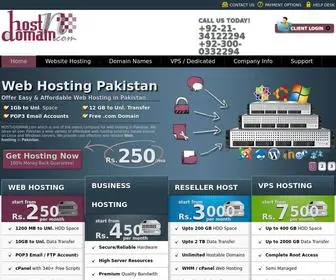 HostnDomain.com(Web Hosting Pakistan) Screenshot