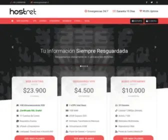 Hostnet.pro(Hosting Premium en Chile) Screenshot