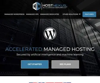 Hostnexus.com(Managed wordpress hosting) Screenshot