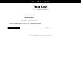 Hostnezt.com(The css point) Screenshot