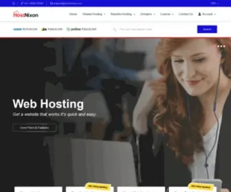 Hostnixon.com(Buy Domain and Website Hosting at Modest Prices) Screenshot