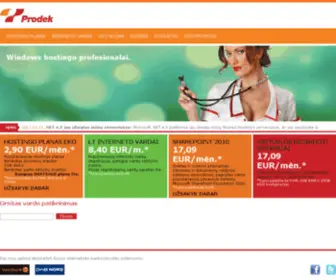 Hosto.lt(Windows Hostingo Profesionalai) Screenshot