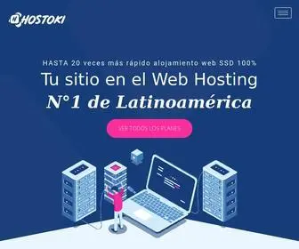 Hostoki.com(Hosting) Screenshot