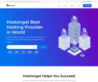 Hostongat.com(With Hostongat Get The Best Design For Your Website) Screenshot