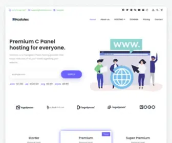 Hostotex.com(Your Low Cost Hosting and domain Provider) Screenshot