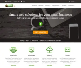 Hostpapa.hk(Small Business Web Hosting) Screenshot