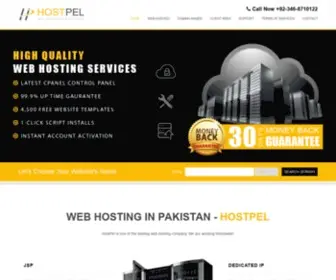 Hostpel.com(Top Web Hosting Provider in Pakistan Islamabad Lahore Karachi) Screenshot