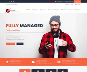 Hostperl.in(Cheap Dedicated Server) Screenshot