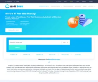 Hostpoco.com(Cheap web hosting) Screenshot