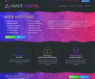 Hostproto.com(Hostproto since 2017) Screenshot