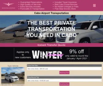 Hostransfer.com(Cabo Airport Transportation) Screenshot