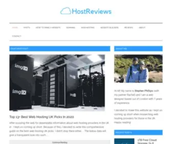 Hostreviews.co.uk(UK Web Hosting Reviews) Screenshot