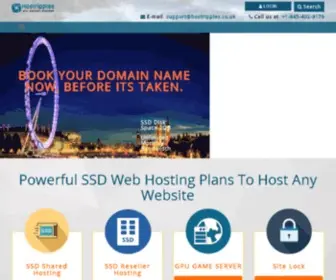 Hostripples.co.uk(Web Hosting UK 50% OFF Affordable Website Hosting Services Cheap UK Reseller Hosting) Screenshot