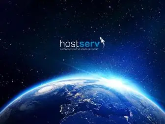 Hostserv.eu(European Hosting Service Provider) Screenshot