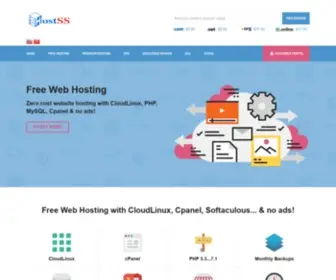Hostss.com(Hosting services maintain domain names and web design) Screenshot