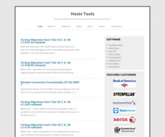 Hoststools.com(Hosts Tools) Screenshot