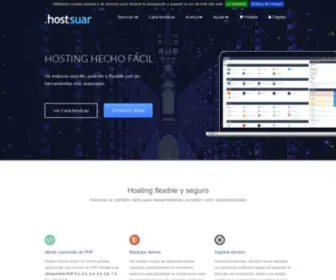 Hostsuar.com(Expertos en hosting PHP) Screenshot