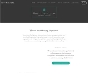 Hostthishome.com(Host This Home) Screenshot