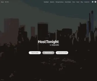 Hosttonight.com(Airbnb Management Service) Screenshot