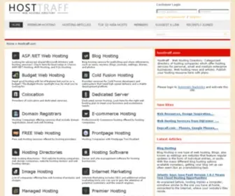 Hosttraff.com(Free Web Hosting Directory) Screenshot