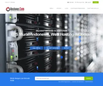 Hostuner.com(VPS Murah Indonesia) Screenshot