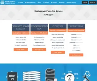 Hostuserver.com(Buy Windows VPS) Screenshot