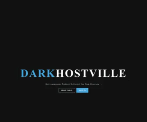 Hostville.net(Dark Hostville) Screenshot